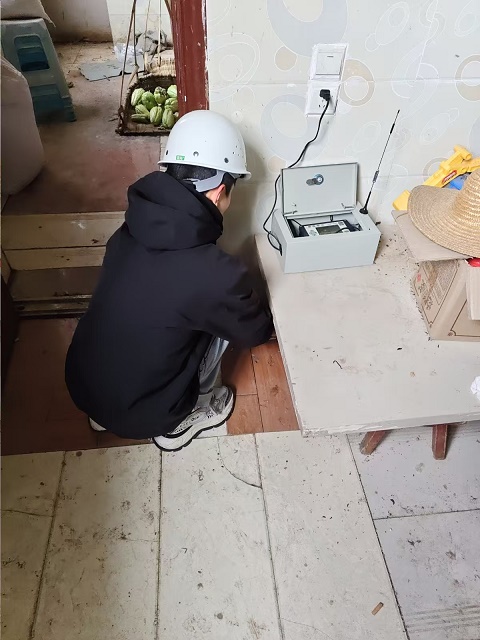 贵州安顺经济技术开发区避险搬迁机械振动监