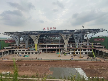 新建渝黔铁路重庆东站爆破振动监测项目